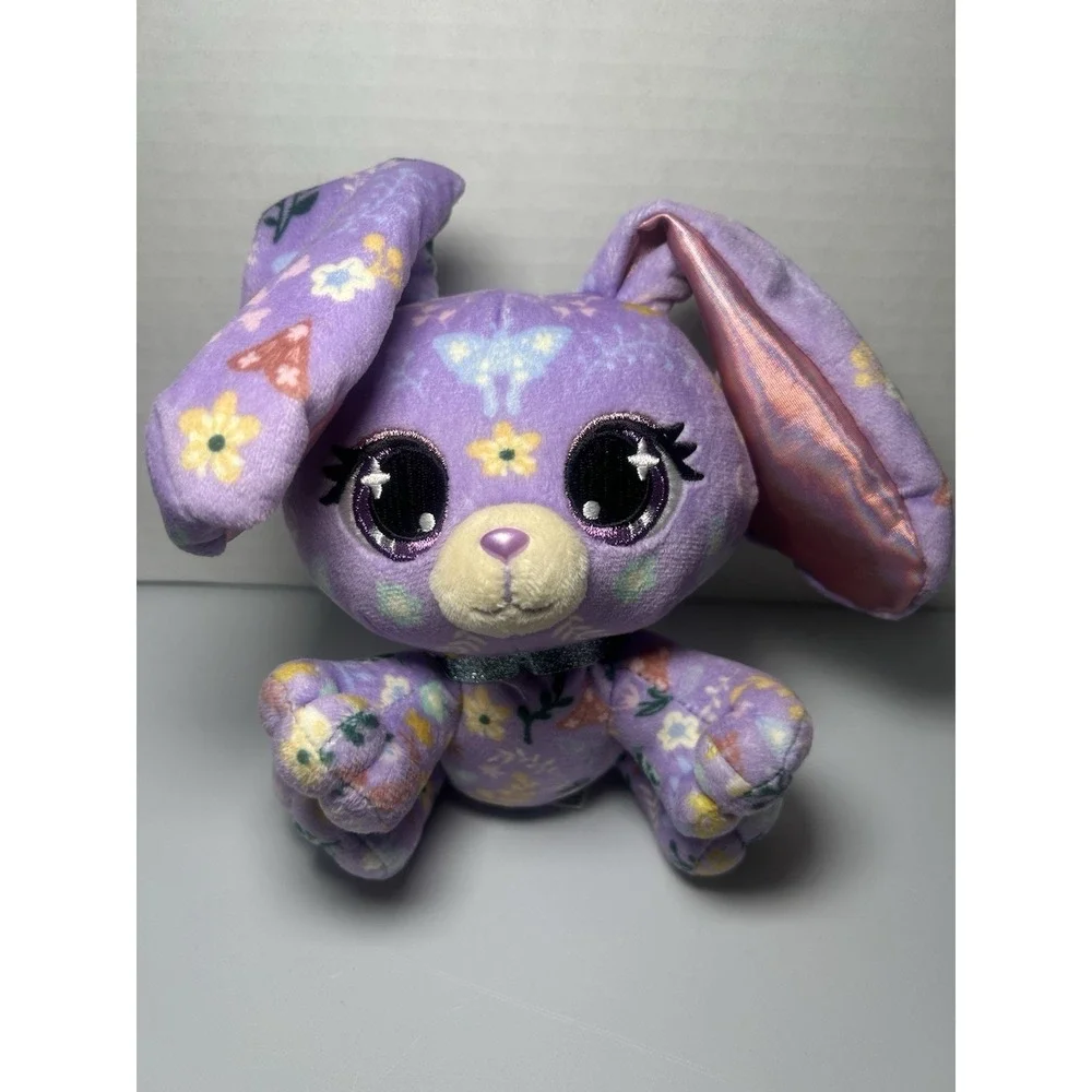 Gund P.Lushes Pets Violette Hopps Bunny Rabbit Purple Plush 2024 Spin Master New